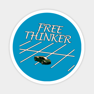 Free Thinker Magnet